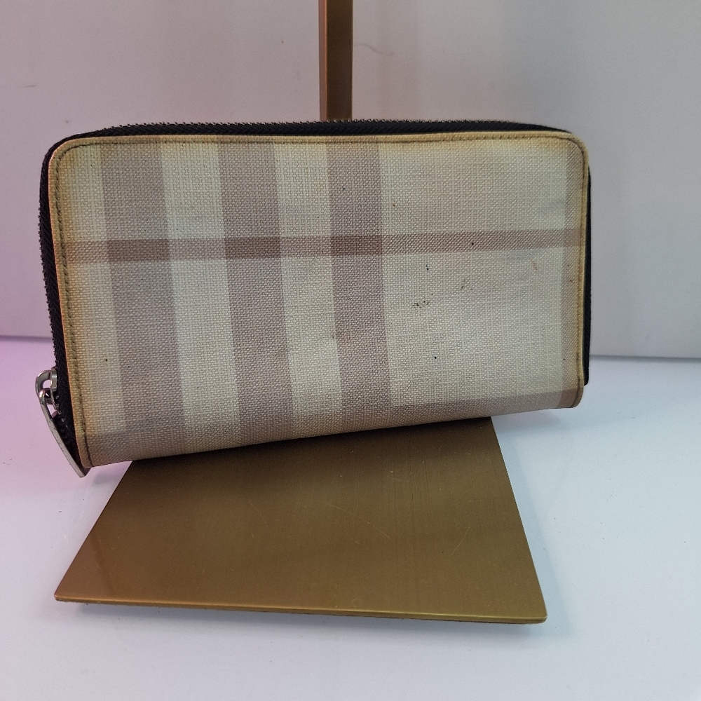 Burberry Checkered Wallet